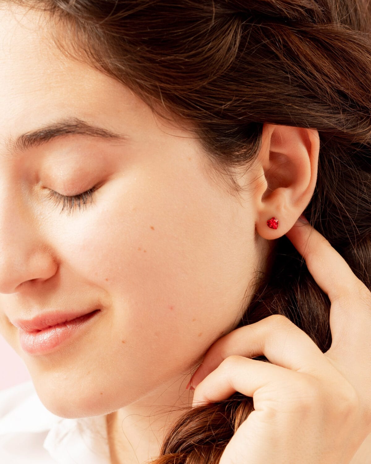 DR BIJU NAUŠNICE HEARTH LIGHT SIAM