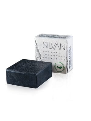 SILVAN BLACK & PURE sapun za čišćenje lica