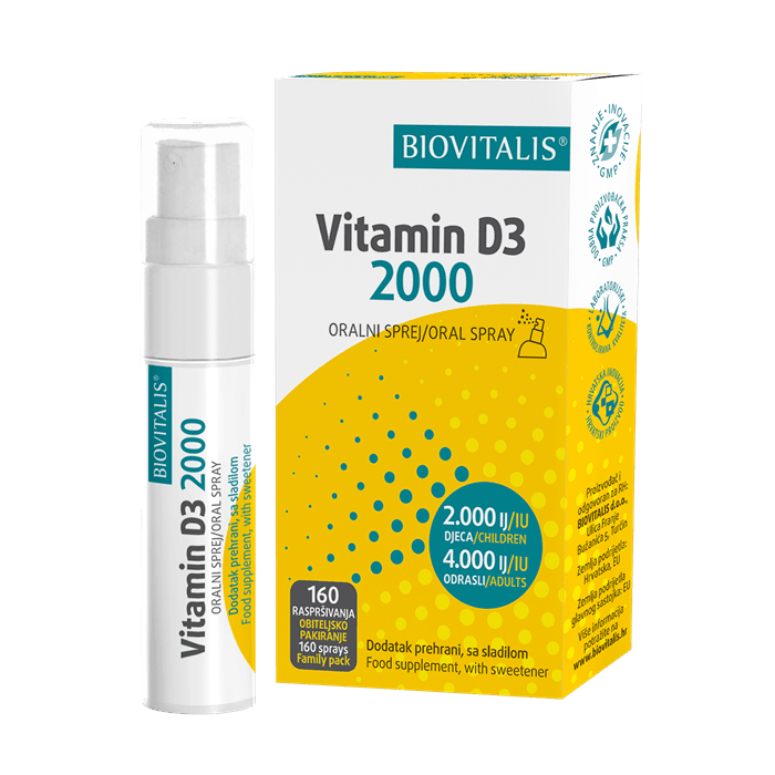 Biovitalis Vitamin D3 2000 20ml