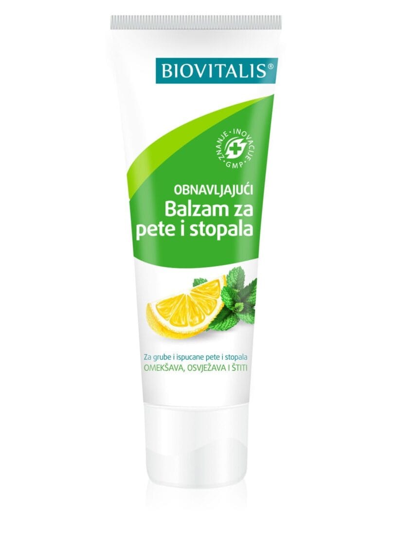 Biovitalis Obnavljajući balzam za pete i stopala 75ml