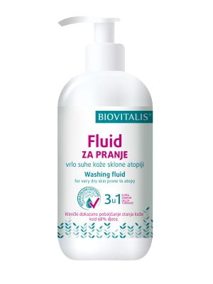 Biovitalis Fluid za pranje vrlo suhe kože sklone atopiji 250ml