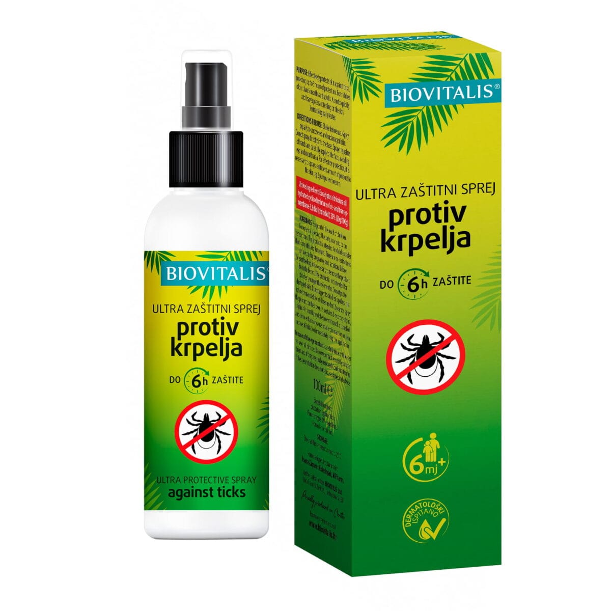 Biovitalis Ultra zaštitni sprej protiv krpelja 100ml