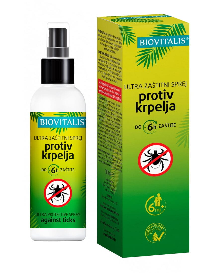 Biovitalis Ultra zaštitni sprej protiv krpelja 100ml