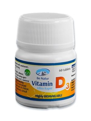Be Natur Vitamin D3 tablete