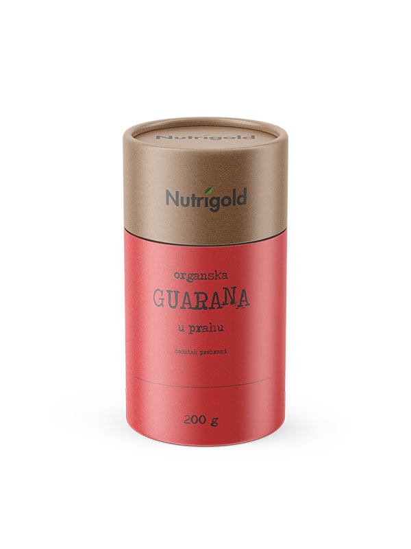 Nutrigold Guarana prah - Organski 200g
