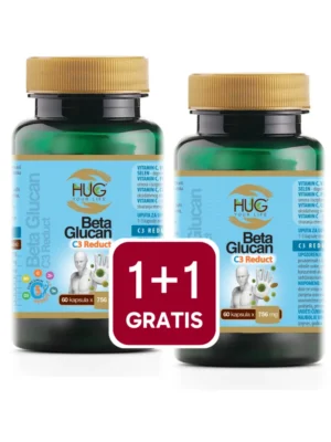 Hug Your Life Beta Glucan & C3 Reduct 1+1 gratis