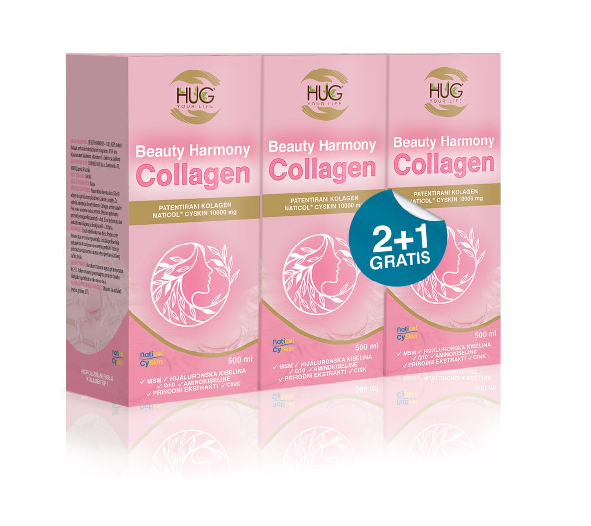 Hug Your Life Beauty Harmony Collagen 2+1 gratis