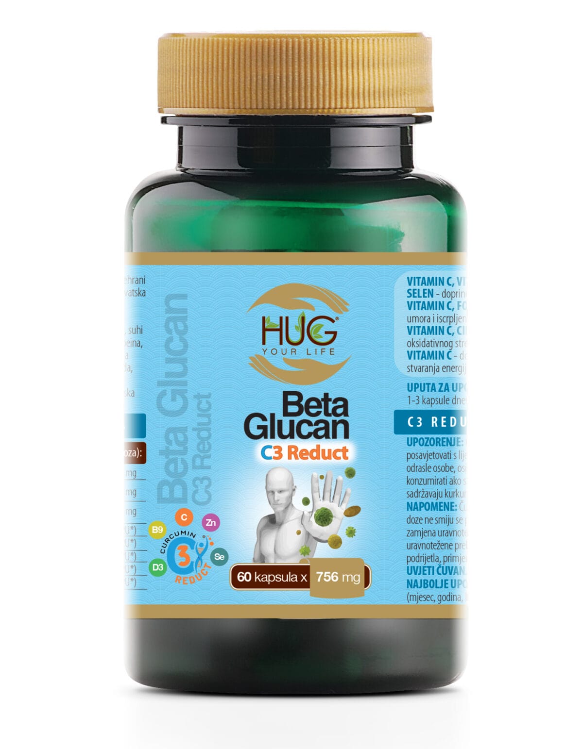 Hug Your Life Beta Glucan & C3 Reduct