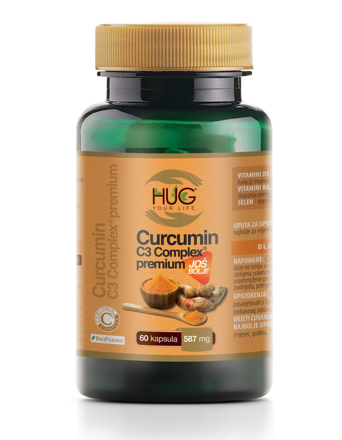 Hug Your Life Curcumin C3 Complex