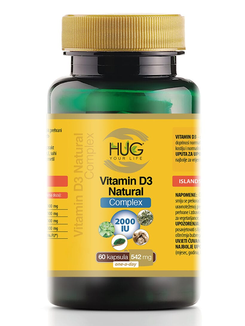 Hug Your Life Vitamin D3 Natural Complex