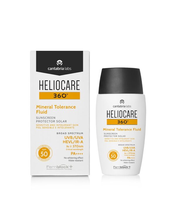 Heliocare 360° Mineral Tolerance Fluid SPF50