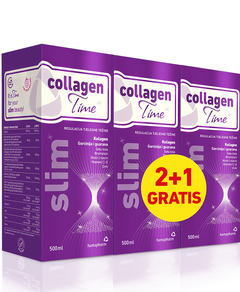Collagen Time Slim 500ml 2+1 GRATIS