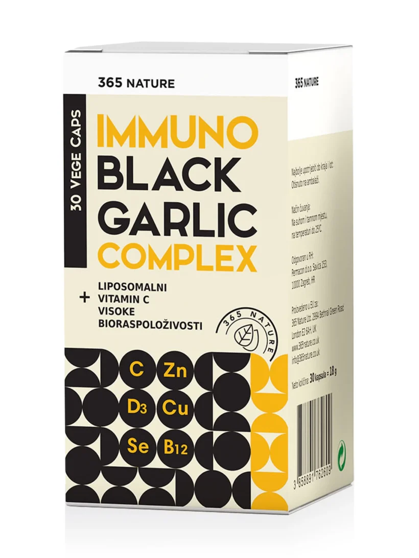 365 NATURE Immuno Black Garlic Complex 30 kapsula