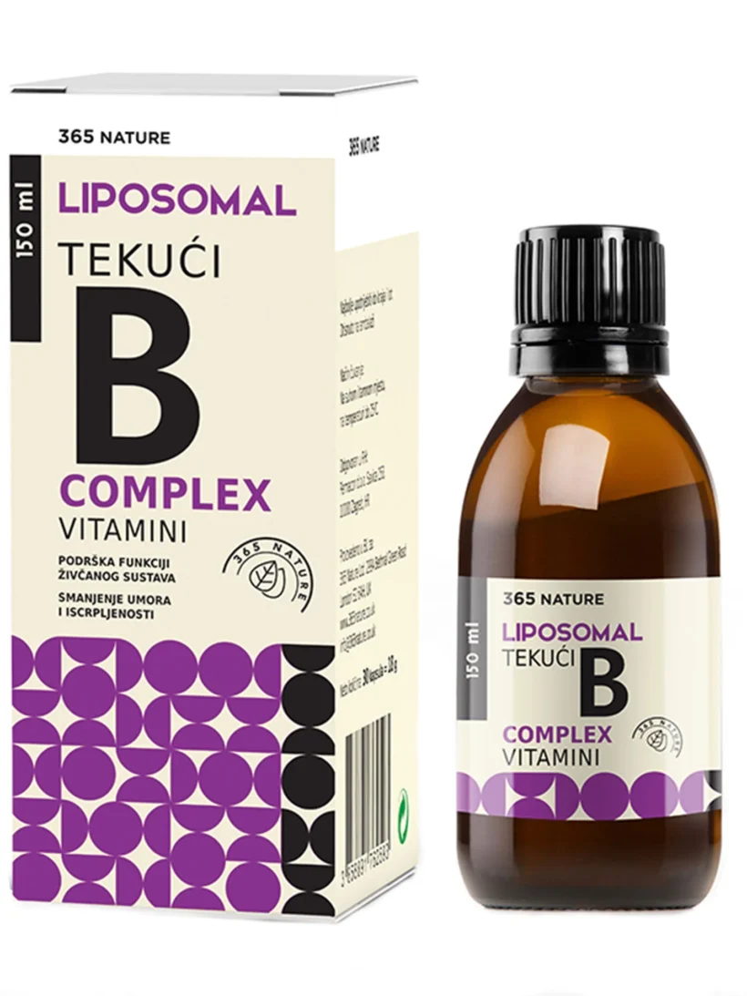365 Nature Liposomalni tekući B Complex 150ml