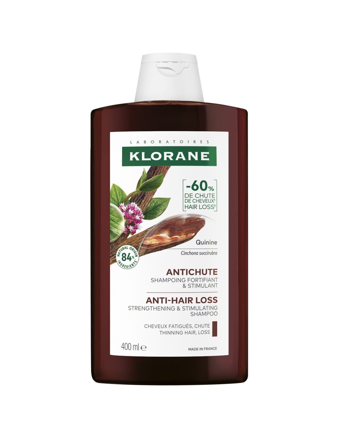 Klorane šampon protiv opadanja kose s kininom