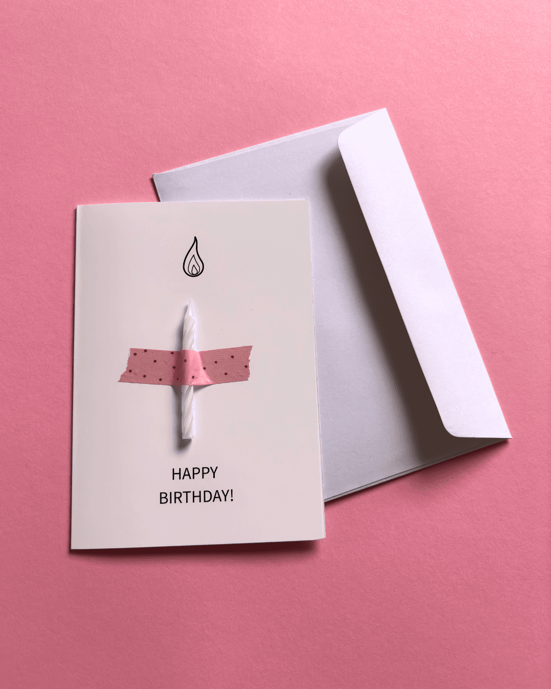 Rođendanska čestitka sa svjećicom - "Make a Wish"