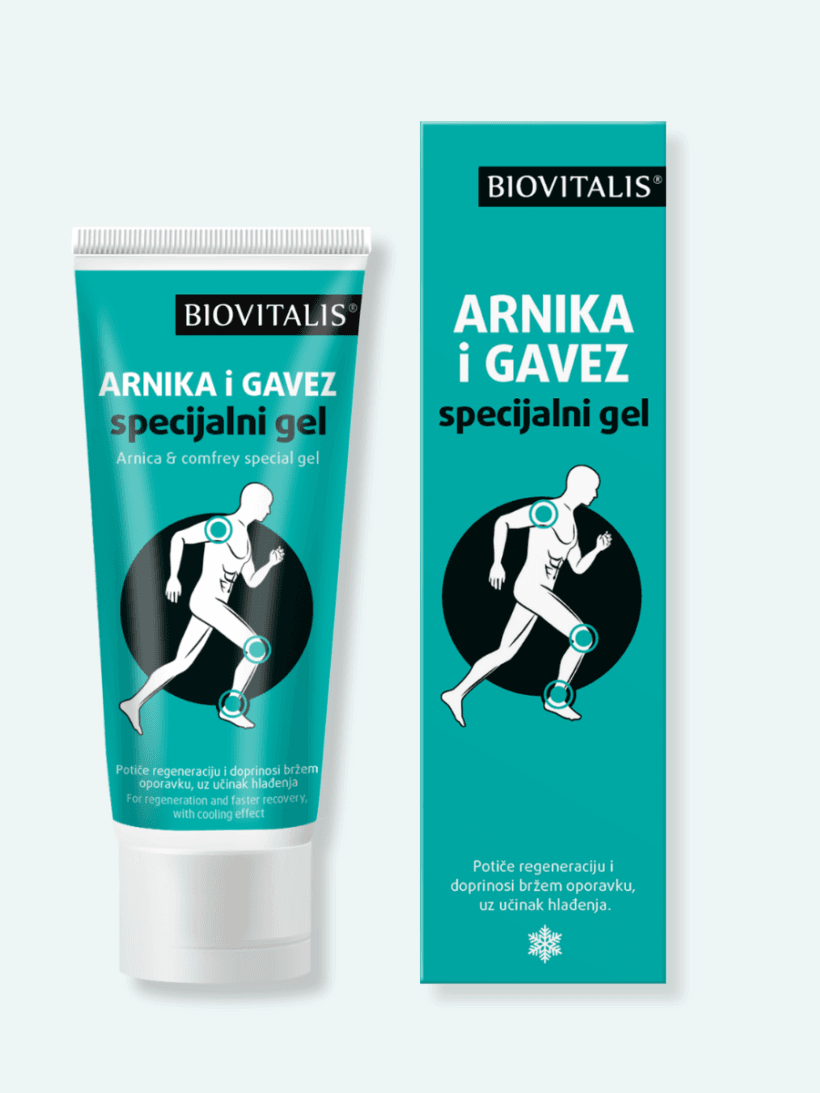 BIOVITALIS Arnika i gavez specijalni gel 100 ml