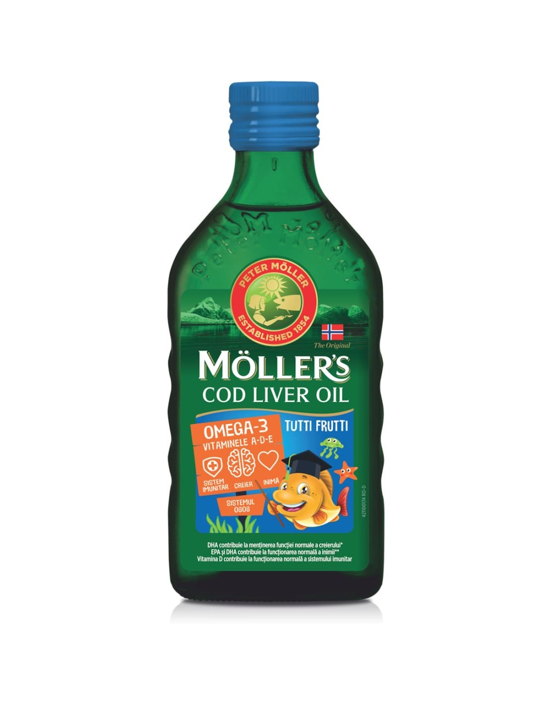 Mollers Omega-3 ulje – tutti frutti 250ml