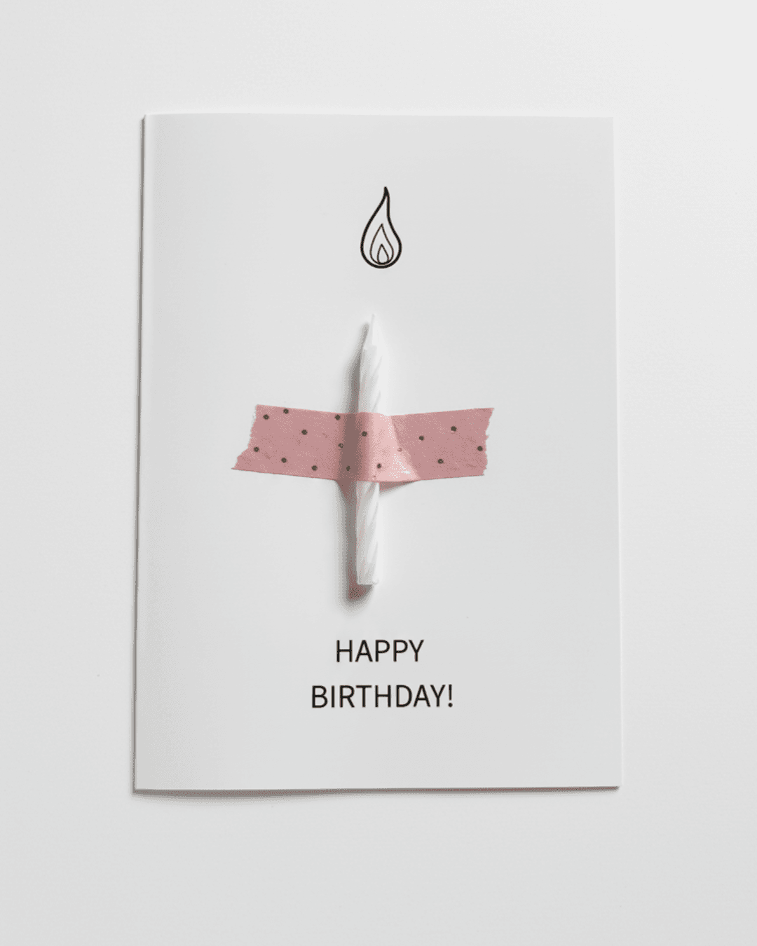 Rođendanska čestitka sa svjećicom - "Make a Wish"