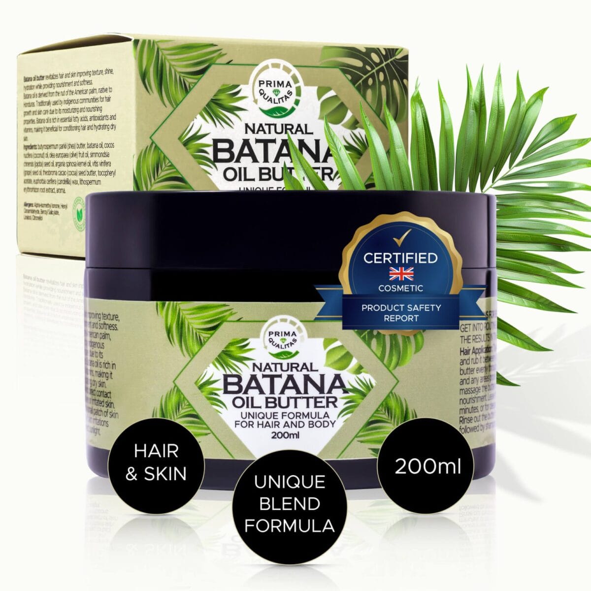 Prima Qualitas Batana Oil Butter 200ml