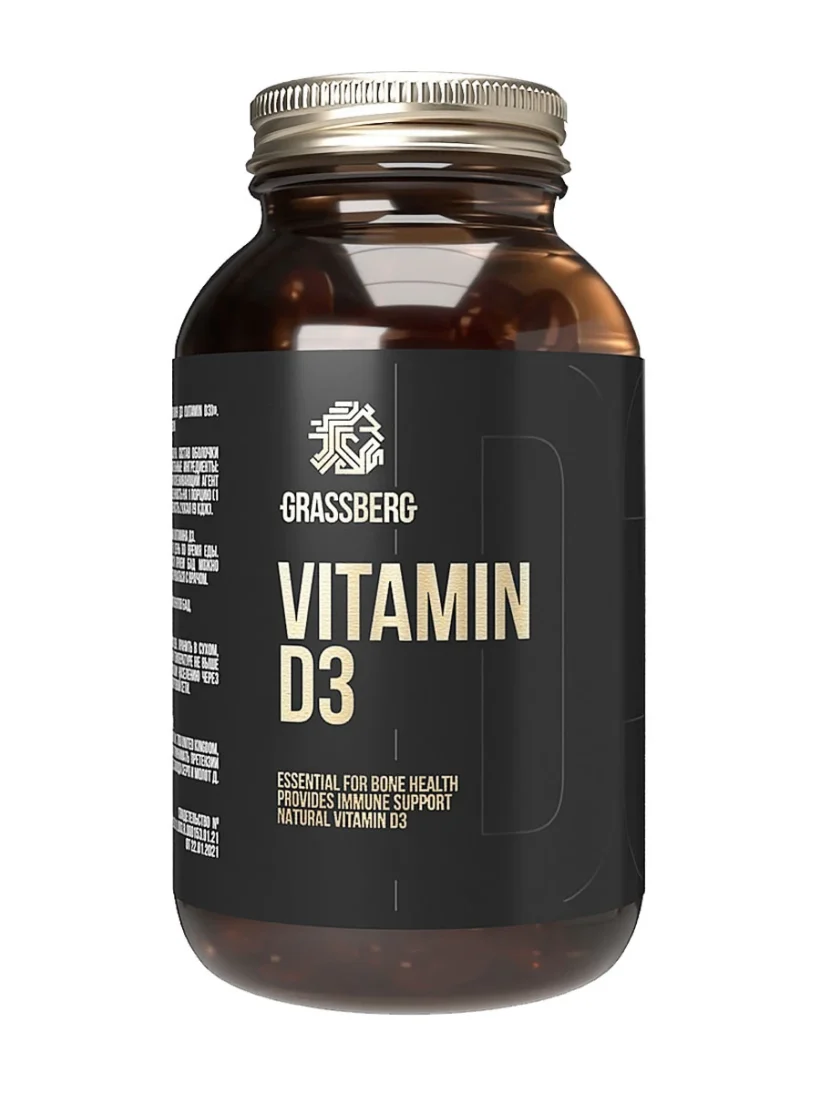Grassberg Vitamin D3 4000 IU