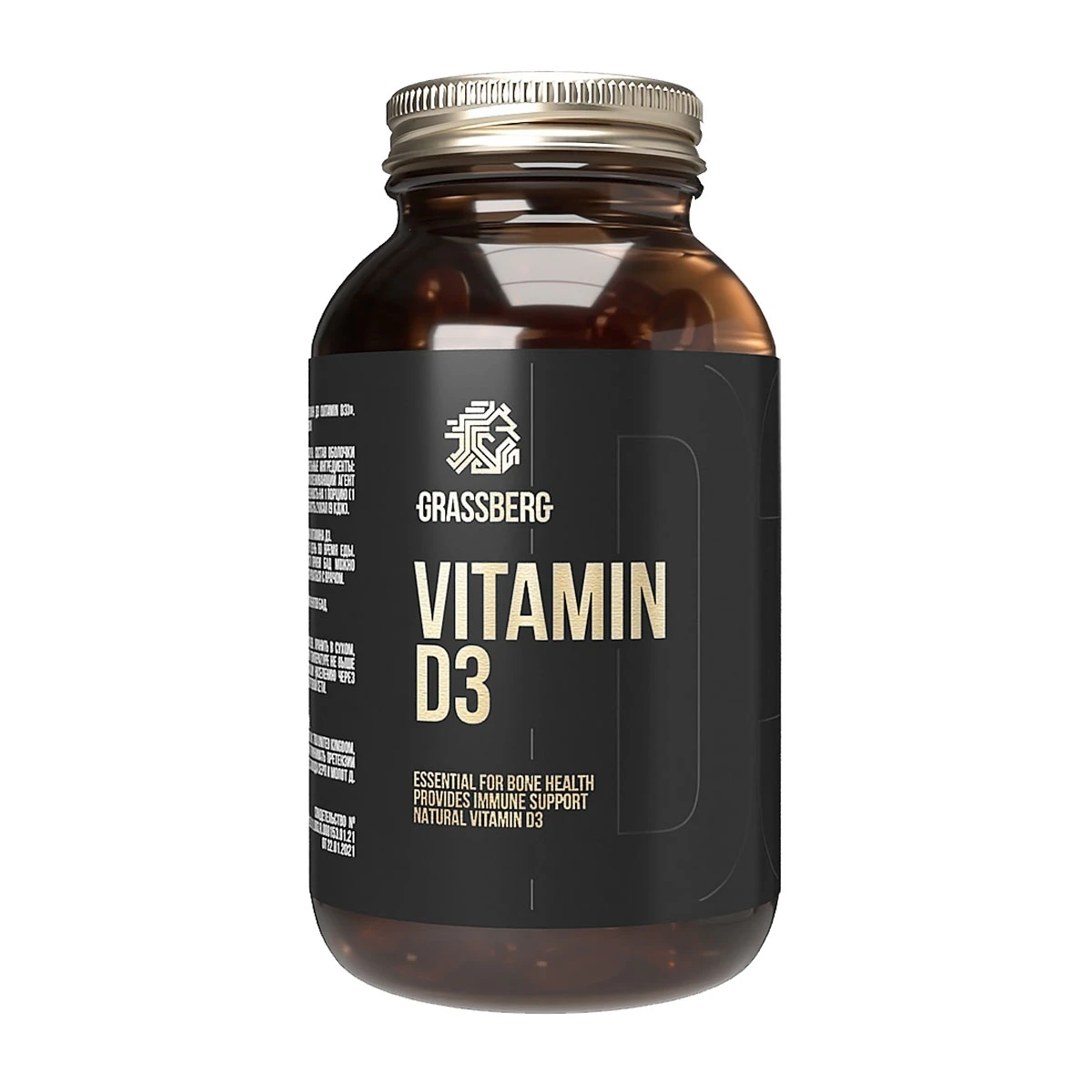 Grassberg Vitamin D3 4000 IU