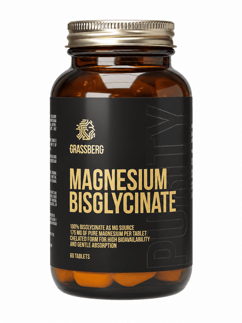 Grassberg Magnezij Bisglicinat, 60 tableta