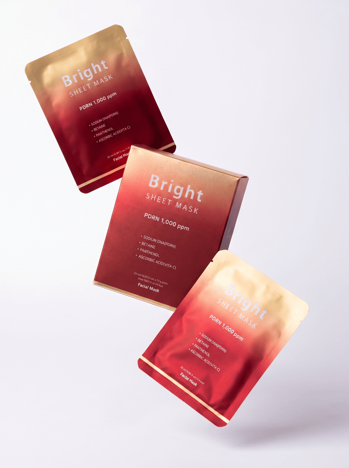 Bright PDRN Sheet Mask Pack